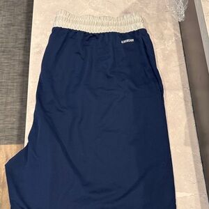 adidas Men's Athletic Shorts - Navy and White